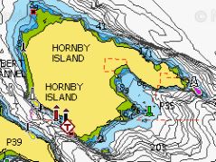 Hornby Island Navionics